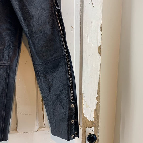 Zony Inc Black Leather Chaps - Picture 11 of 16
